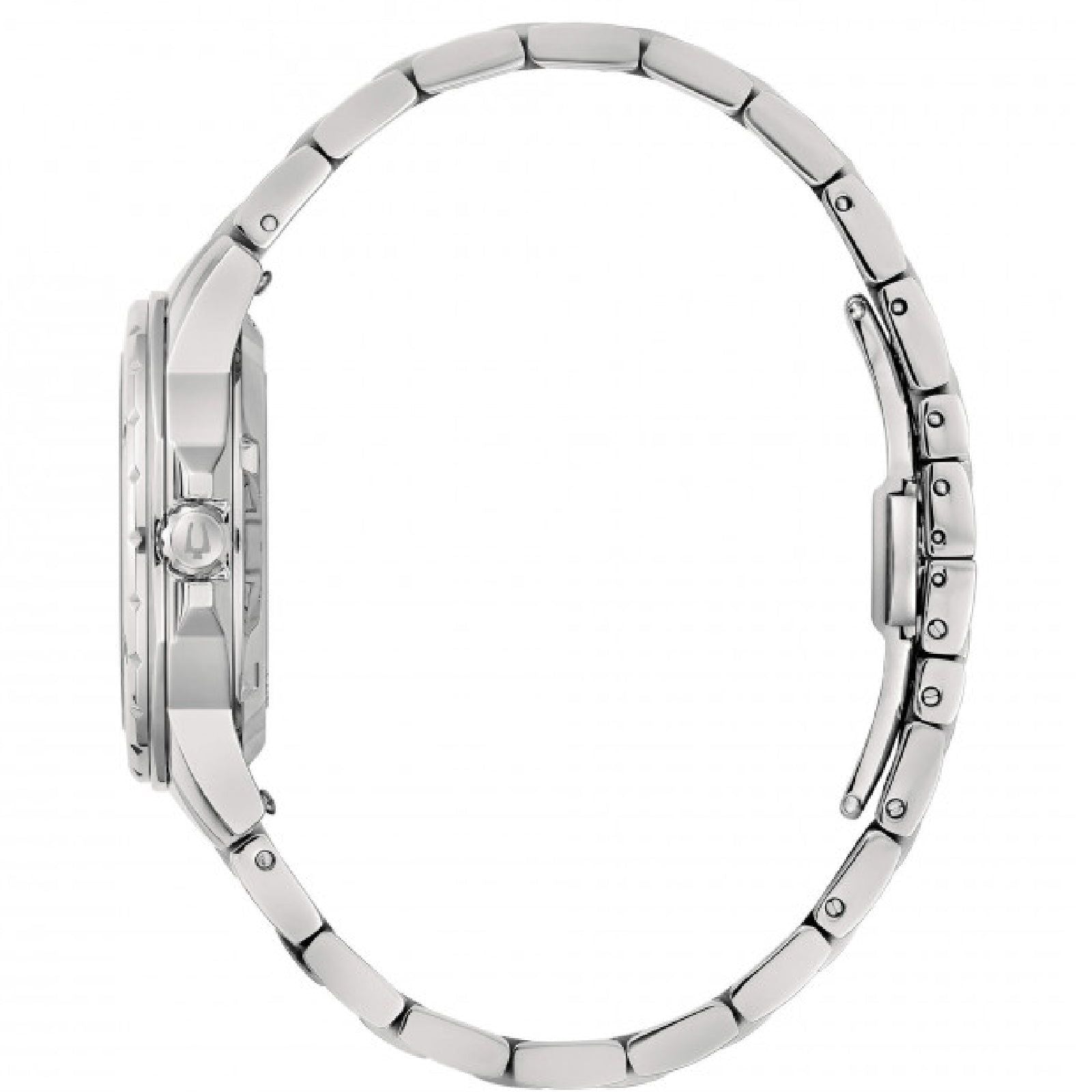 Orologio meccanico donna Bulova Marine Star in acciaio e madreperla 35mm 96L326-3