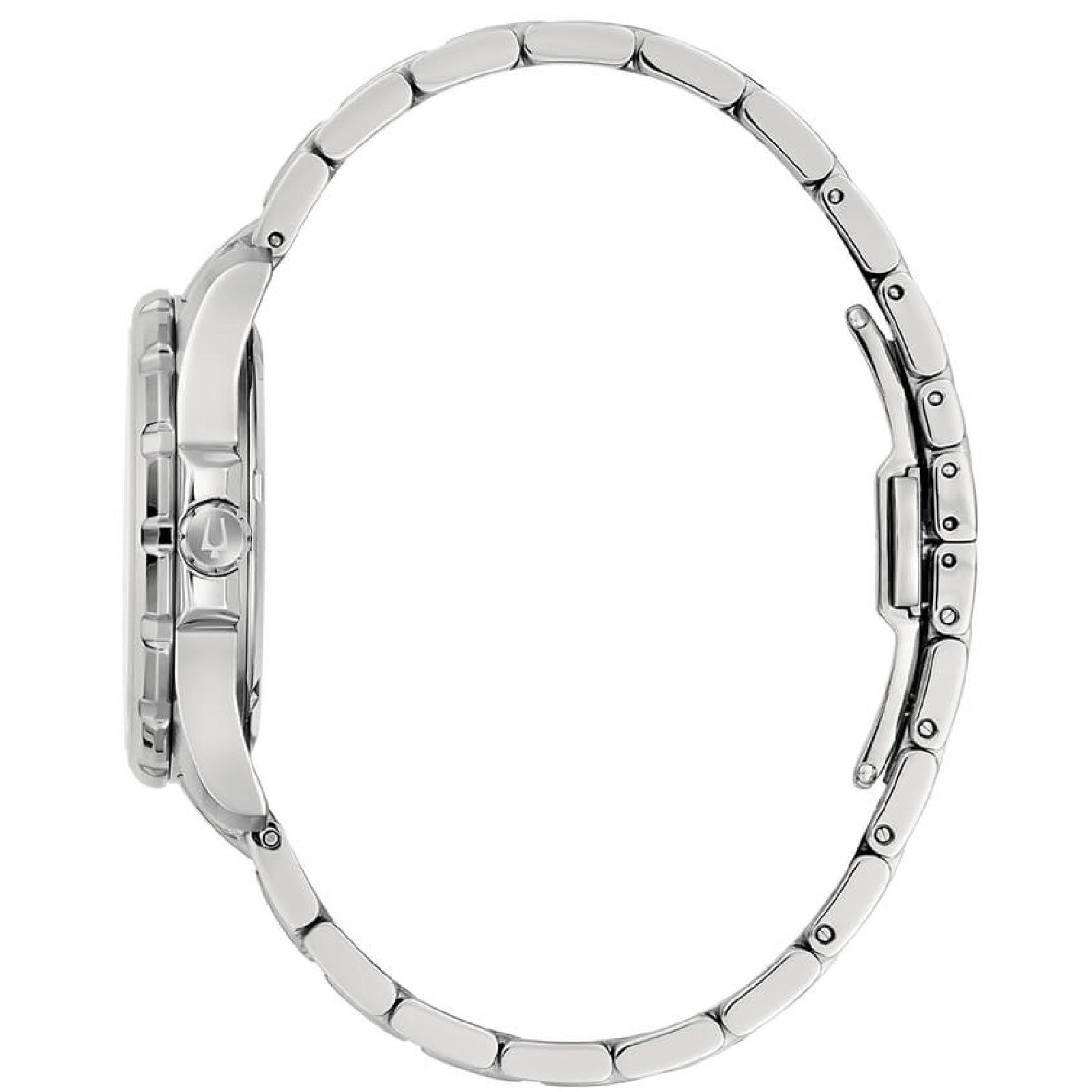 Orologio donna Bulova Marine Star in acciaio diamanti quadrante azzurro 36 mm 96P248-3