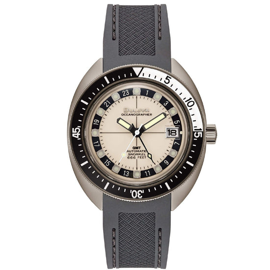 Orologio meccanico Bulova Oceanographer GMT da uomo 98B407-1