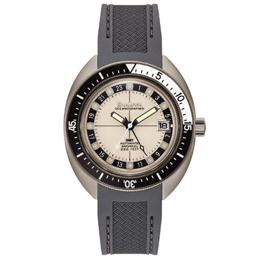 Orologio meccanico Bulova Oceanographer GMT da uomo 98B407-1