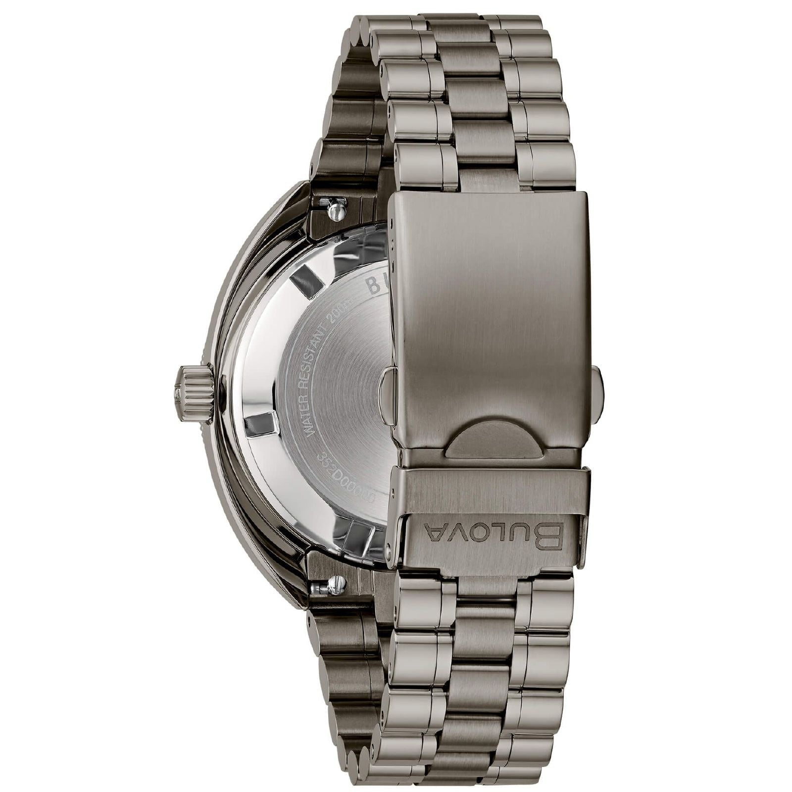 Orologio automatico Bulova Oceanographer GMT uomo acciaio grigio verde 41 mm 98B415-2