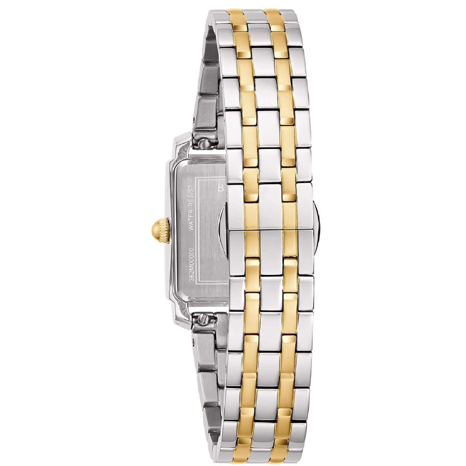 Orologio solo tempo Bulova Sutton Tank Ladies da donna 98P220-2