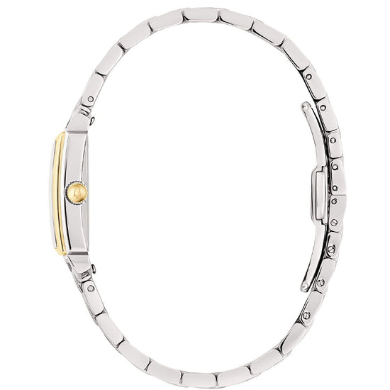 Orologio solo tempo Bulova Sutton Tank Ladies da donna 98P220-3