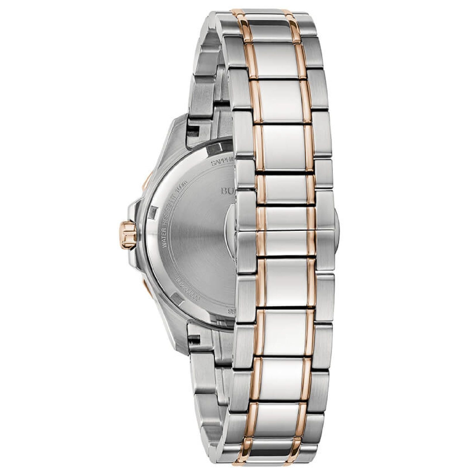 Orologio donna Bulova Marine Star in acciaio con madreperla e diamanti 36 mm 98P228-2