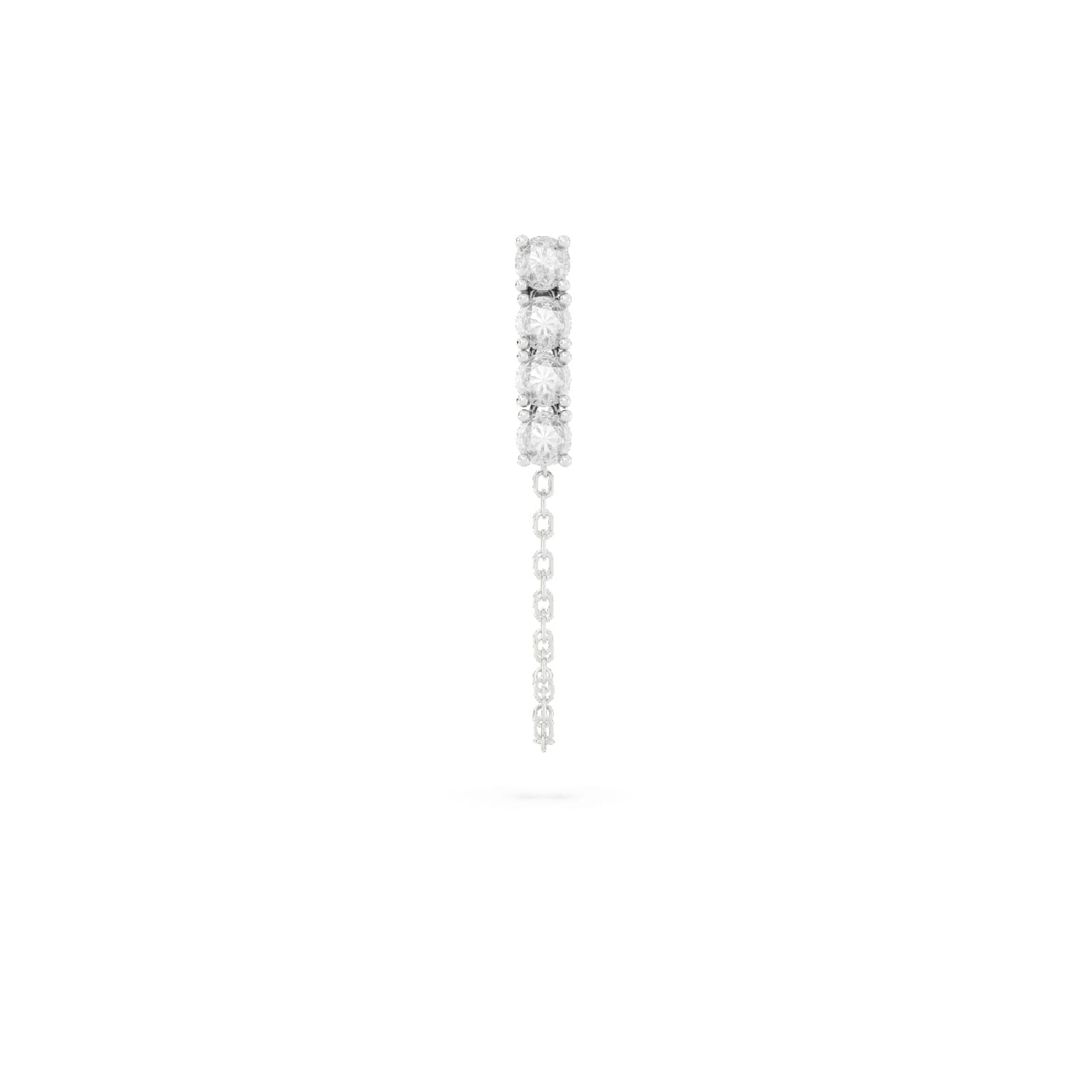 Orecchino Amabile Bond Light in argento con zirconi bianchi MISURA UNICA