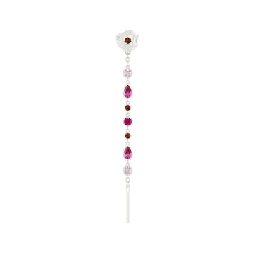 Mono orecchino Amabile Charmi Everbloom destro in argento MISURA UNICA
