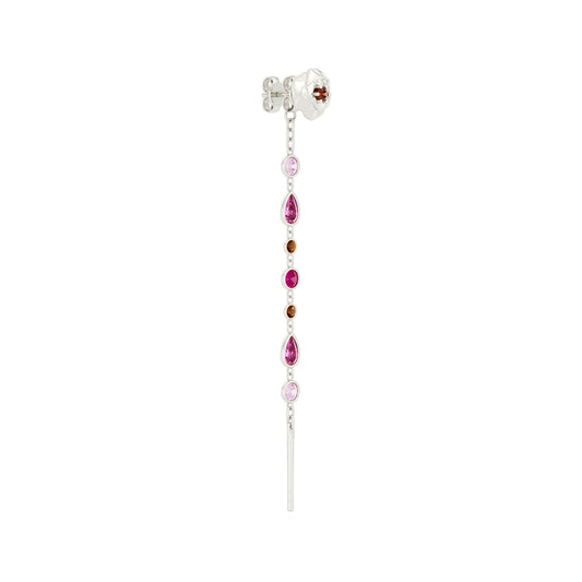 Mono orecchino Amabile Charmi Everbloom destro in argento MISURA UNICA