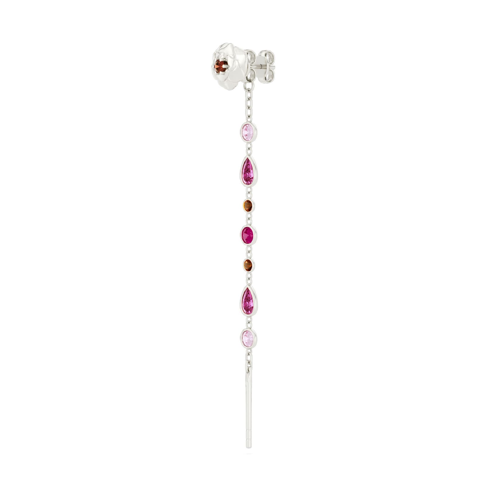 Mono orecchino Amabile Charmi Everbloom sinistro in argento MISURA UNICA