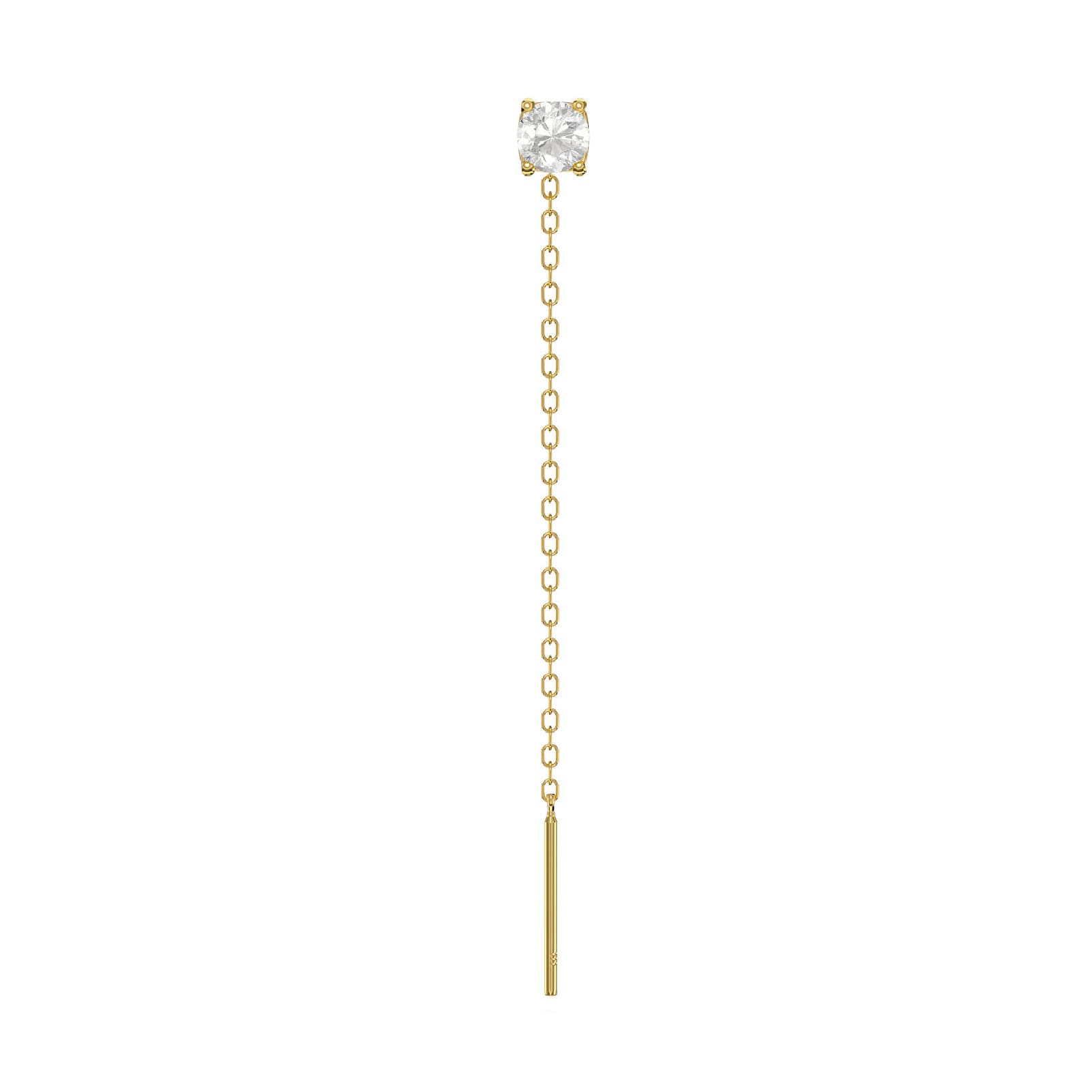 Orecchino Amabile Lovli Luce argento dorato con zircone bianco