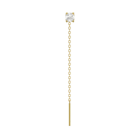 Orecchino Amabile Lovli Luce argento dorato con zircone bianco MISURA UNICA
