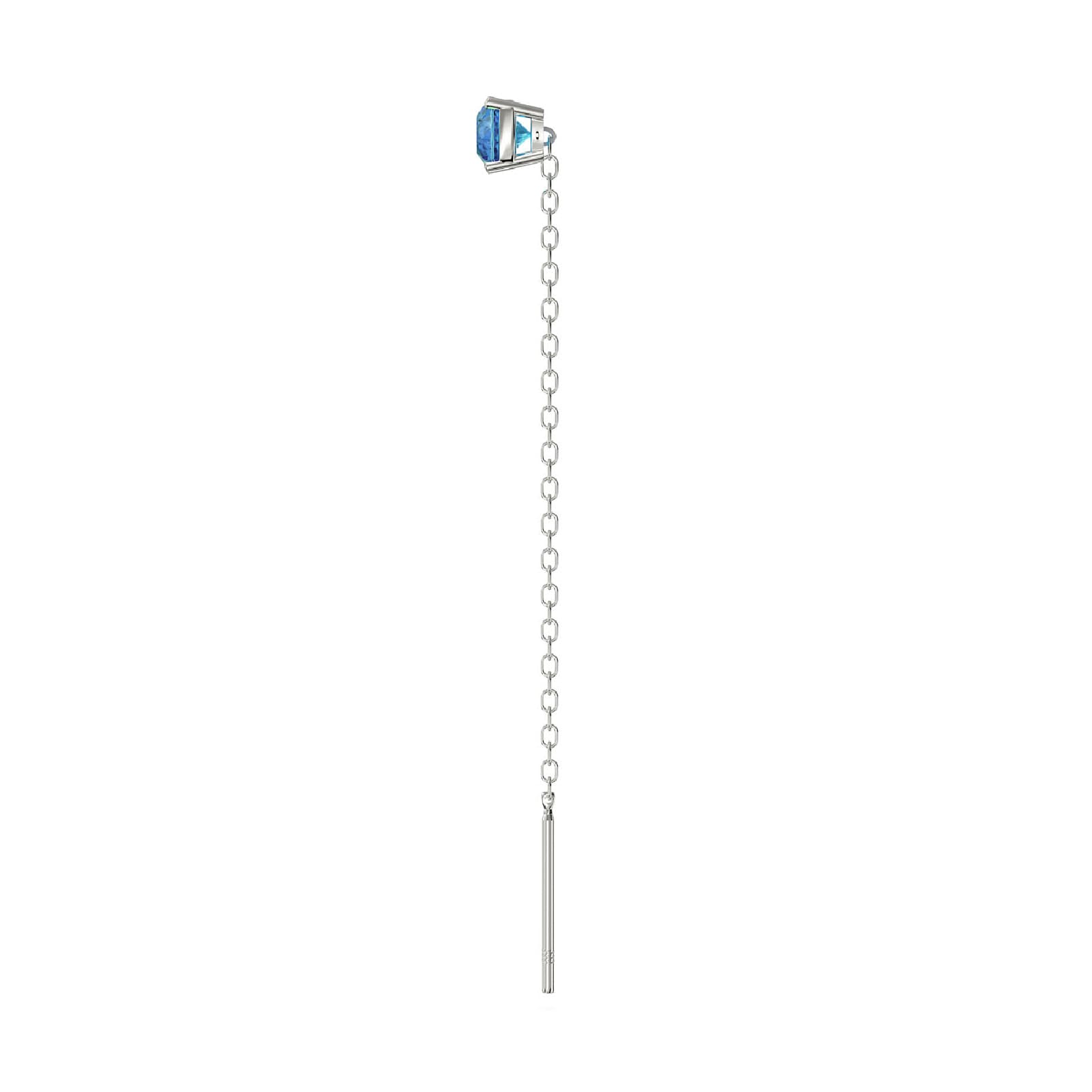 Orecchino Amabile Lovli Luce in argento con zircone azzurro MISURA UNICA