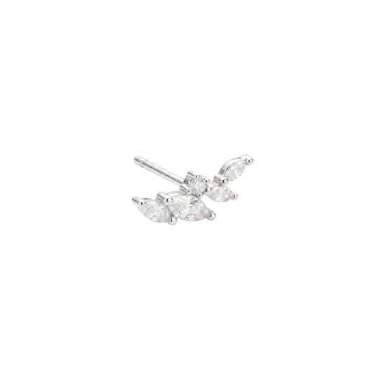 Orecchino destro Amabile Little Spark in argento e zirconi MISURA UNICA