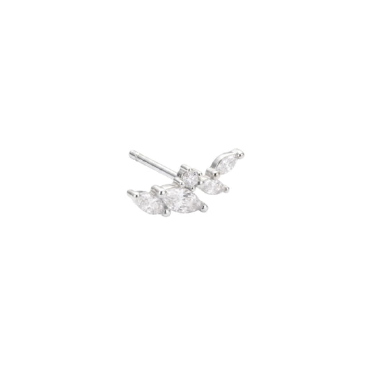 Orecchino destro Amabile Little Spark in argento e zirconi MISURA UNICA