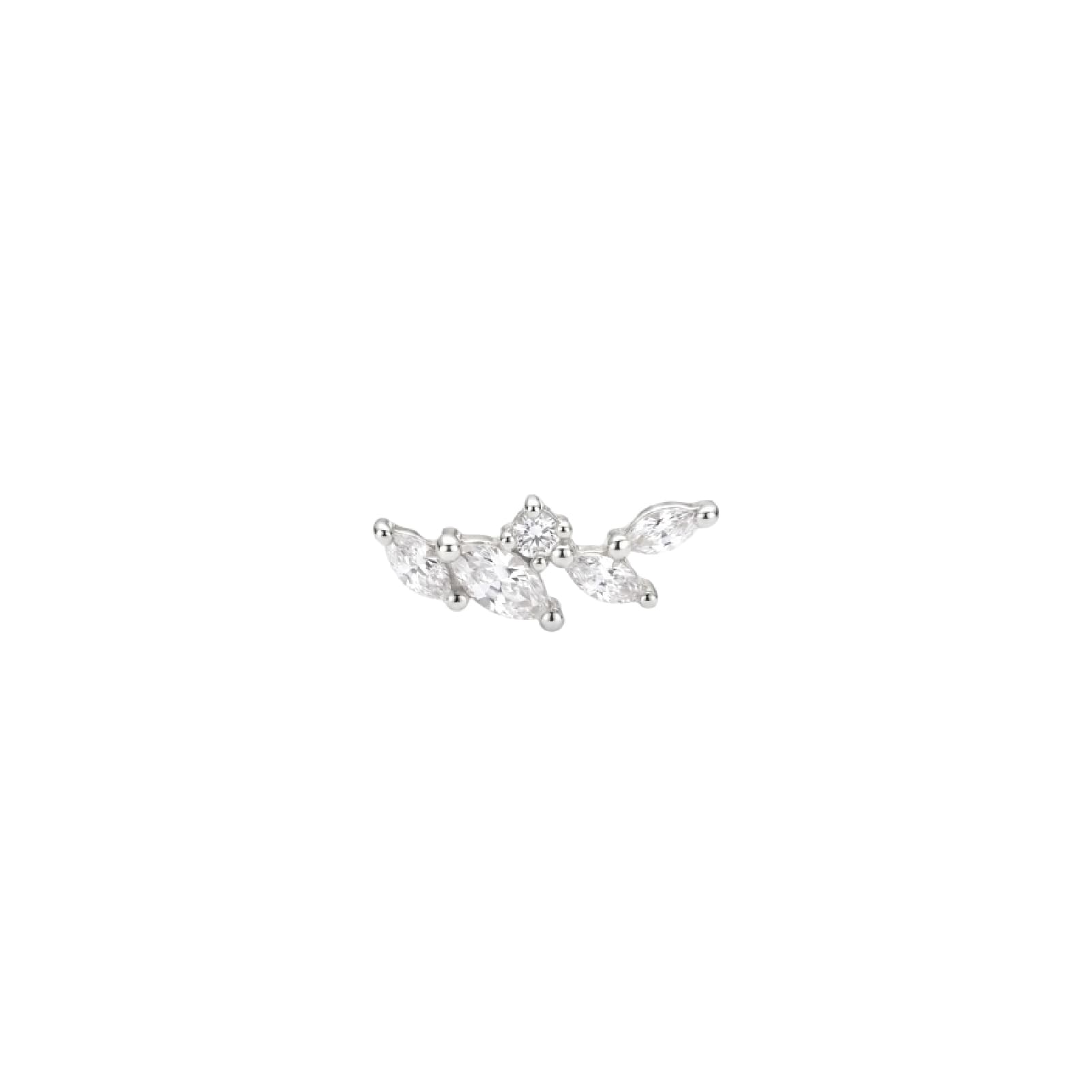 Orecchino sinistro Amabile Little Spark in argento e zirconi MISURA UNICA