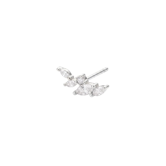 Orecchino sinistro Amabile Little Spark in argento e zirconi MISURA UNICA