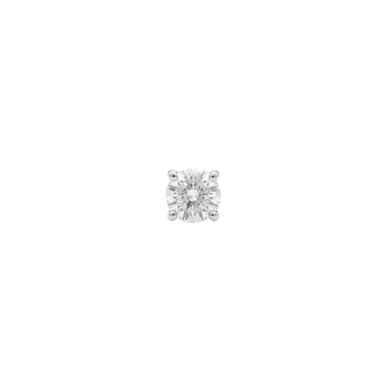Orecchino Amabile Punto Luce Micro argento zirconi bianchi MISURA UNICA