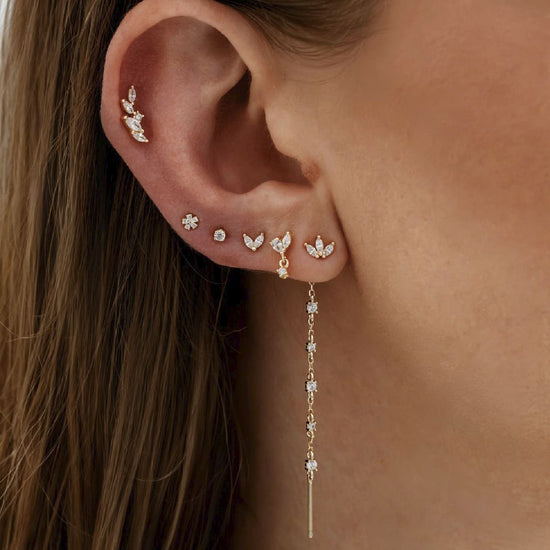 Pendente Amabile Charmi Mini in argento e zirconi bianchi MISURA UNICA