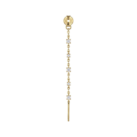 Pendente Amabile Charmi Mini in argento dorato e zirconi MISURA UNICA