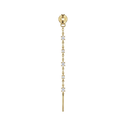 Pendente Amabile Charmi Mini in argento dorato e zirconi MISURA UNICA
