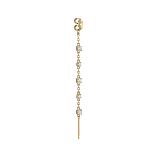 Pendente Amabile Charmi Mini in argento dorato e zirconi MISURA UNICA