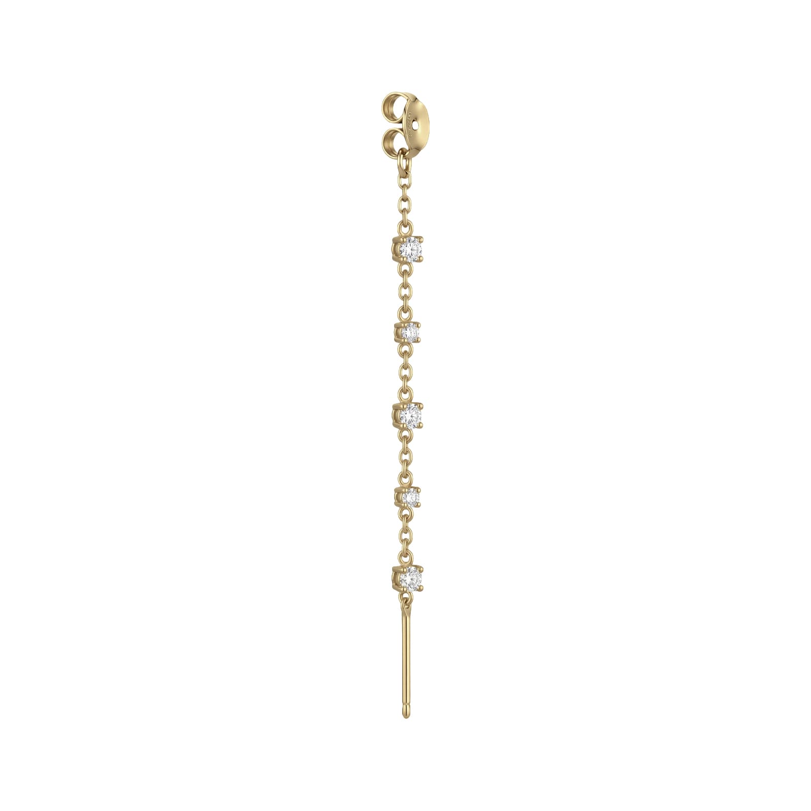 Pendente Amabile Charmi Mini in argento dorato e zirconi MISURA UNICA