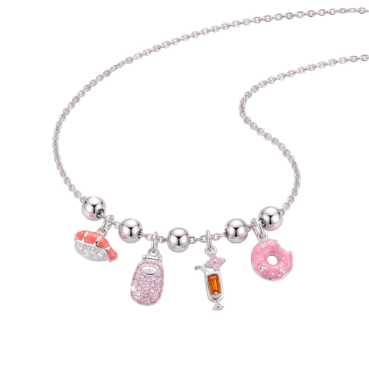 Collana componibile Amabile Choker Lovli in argento MISURA UNICA