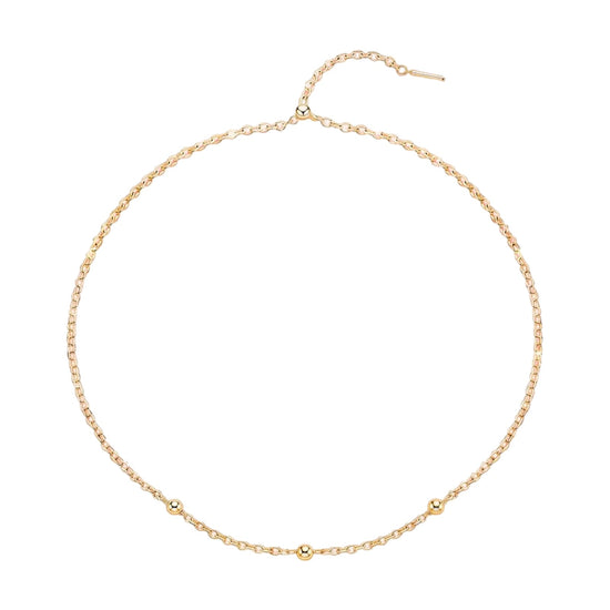 Collana componibile Amabile Choker Lovli in argento dorato MISURA UNICA