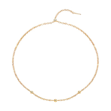 Collana componibile Amabile Choker Lovli in argento dorato MISURA UNICA