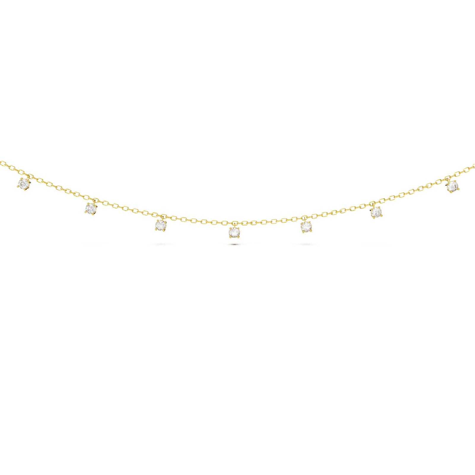 Collana choker Amabile Zirconia in argento dorato con zirconi MISURA UNICA