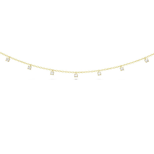 Collana choker Amabile Zirconia in argento dorato con zirconi MISURA UNICA