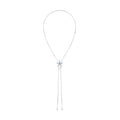 Collana regolabile Amabile Starfish argento e azzurro MISURA UNICA