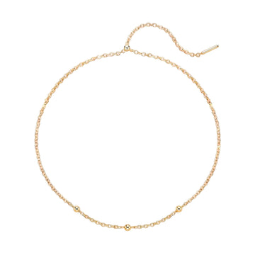 Bracciale catena componibile Amabile Lovli in argento dorato REGOLABILE