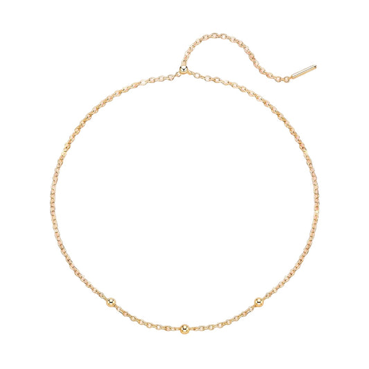 Bracciale catena componibile Amabile Lovli in argento dorato REGOLABILE