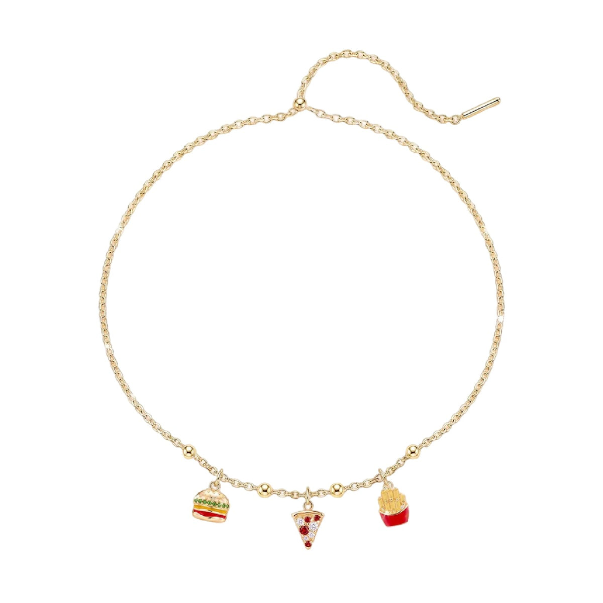 Bracciale catena componibile Amabile Lovli in argento dorato REGOLABILE