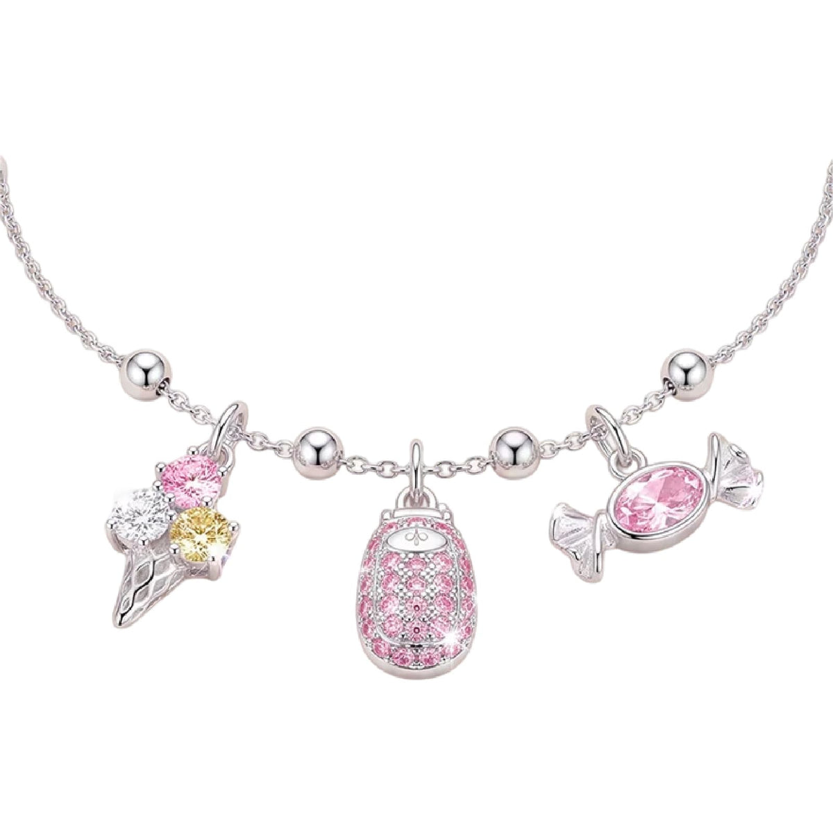 Bead componibile Amabile Sfera Charm in argento MISURA UNICA