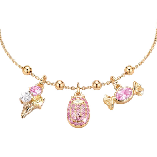 Bead componibile Amabile Sfera Charm in argento dorato MISURA UNICA