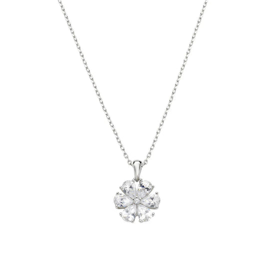 Collana Amen Stardust in argento con margherita di zirconi MISURA UNICA