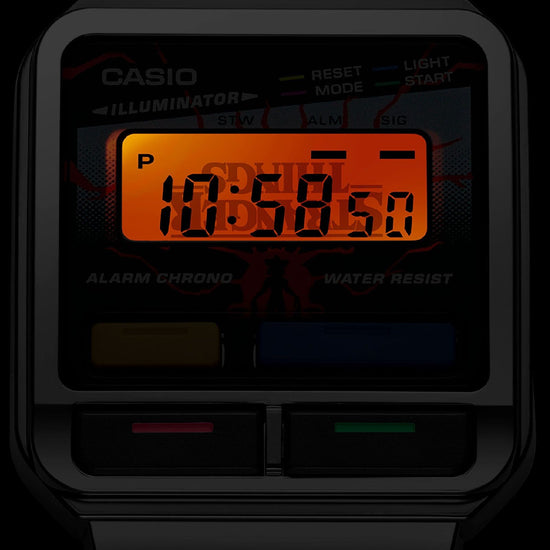 Orologio digitale Casio Stranger Things unisex A120WEST-1AER-4
