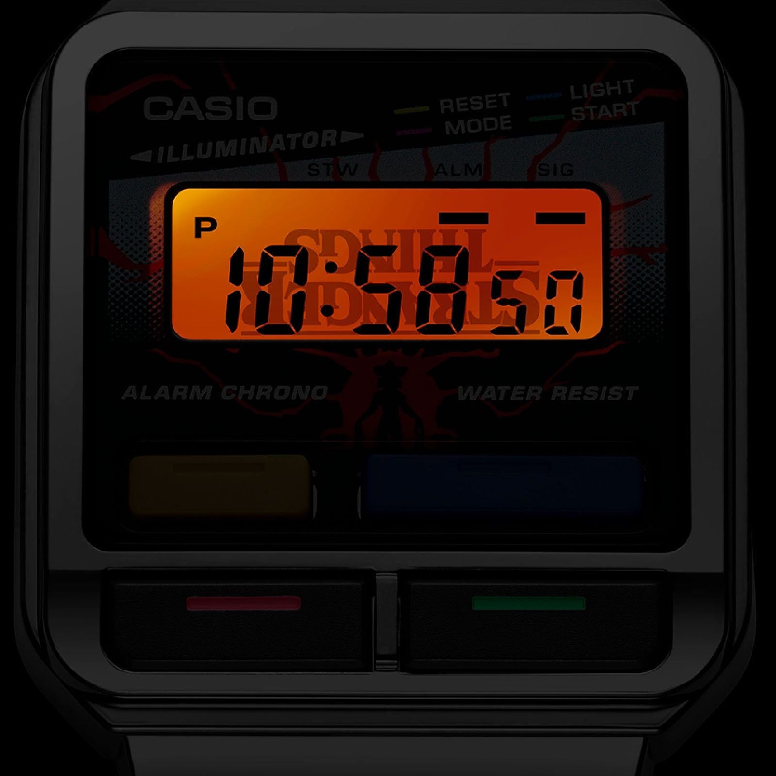 Orologio digitale Casio Stranger Things unisex A120WEST-1AER-4