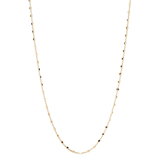 Collana girocollo Alisia in argento dorato con cubetti MISURA UNICA