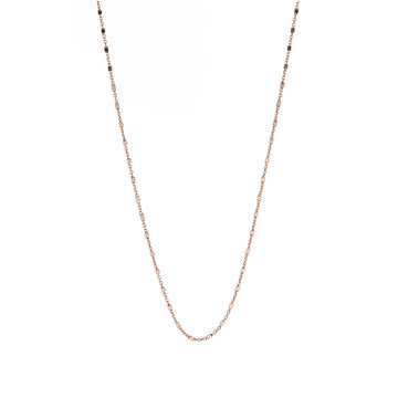 Collana girocollo donna Alisia argento oro con cubetti MISURA UNICA