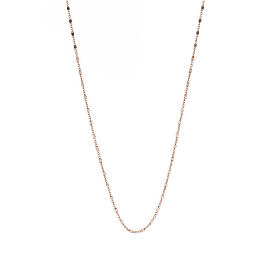 Collana girocollo donna Alisia argento oro con cubetti MISURA UNICA