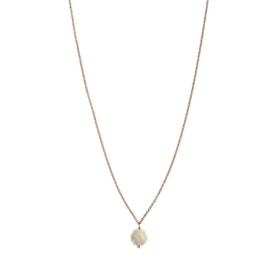 Collana da donna Alisia in argento dorato con rosellina MISURA UNICA