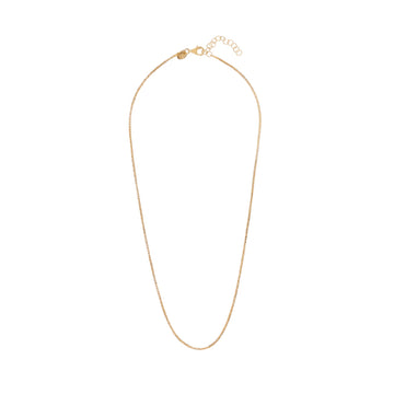 Collana girocollo Alisia catena coreana in argento dorato MISURA UNICA