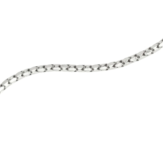 Collana girocollo Alisia in argento con catena coreana MISURA UNICA