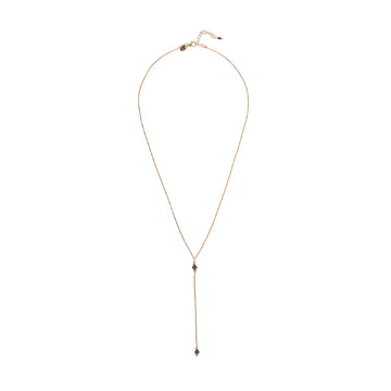 Collana Y Alisia argento dorato rondelle di spinello pendenti MISURA UNICA