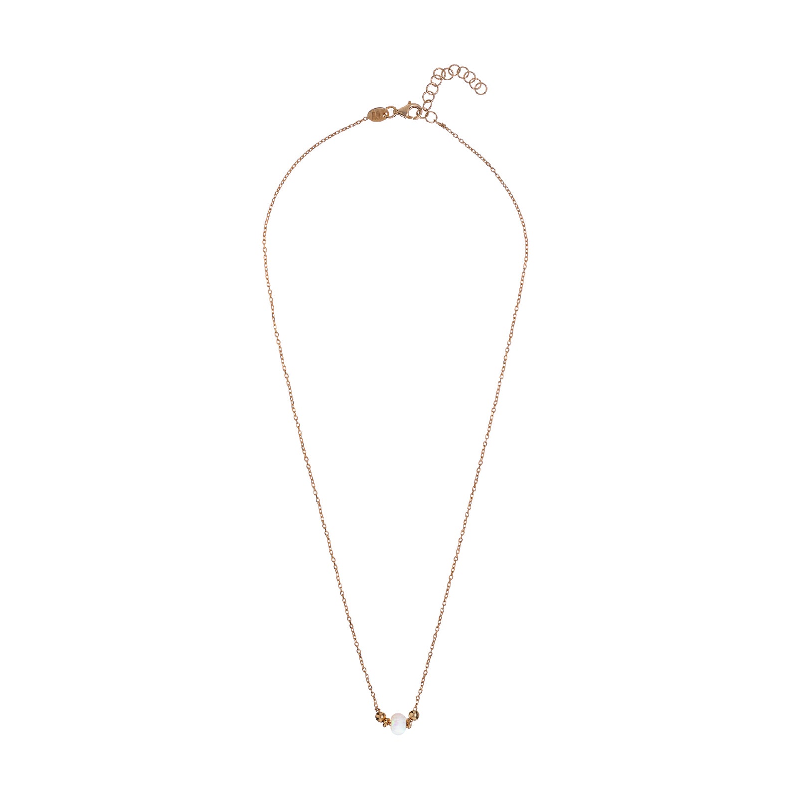 Collana da donna Alisia in argento dorato con opale MISURA UNICA