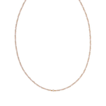 Collana girocollo Alisia in argento dorato con perle mini MISURA UNICA