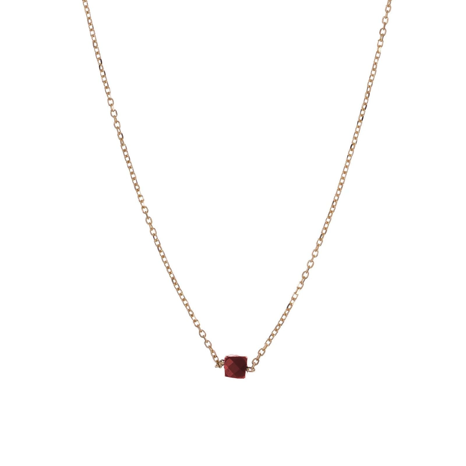 Collana Alisia da donna AL2533-ORO-GRANATO-1