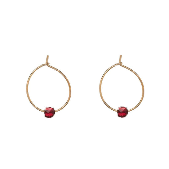 Orecchini Alisia da donna AL2536-ORO-GRANATO-1